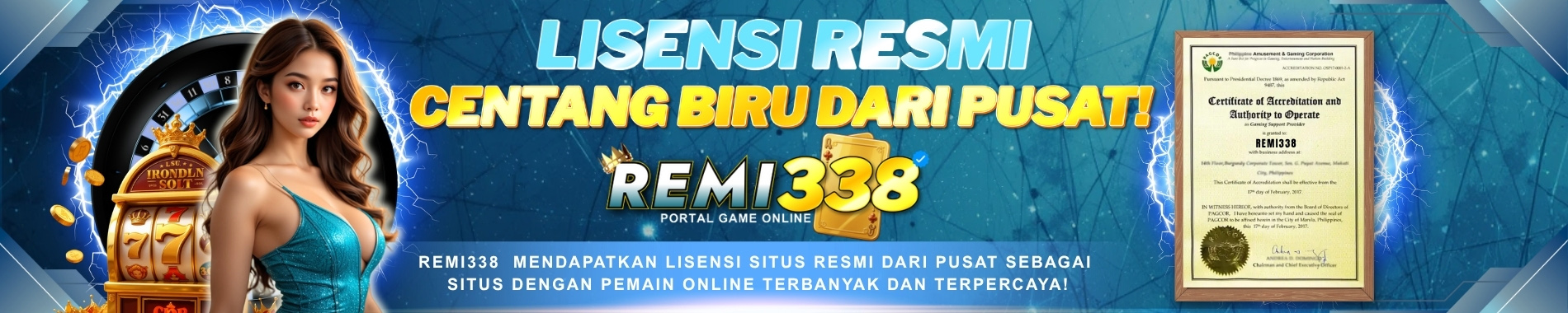 link resmi remi338